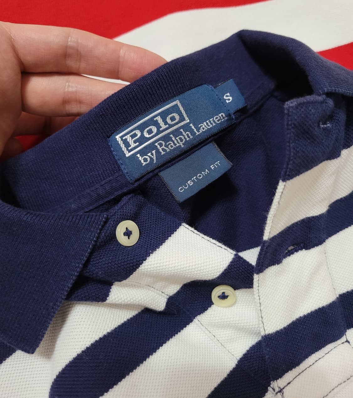 POLO 폴로 랄프로렌 스트라이프 카라티 상품이미지3