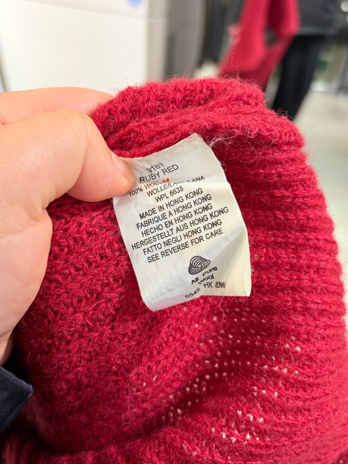 90s 울리치 니트 상품이미지5