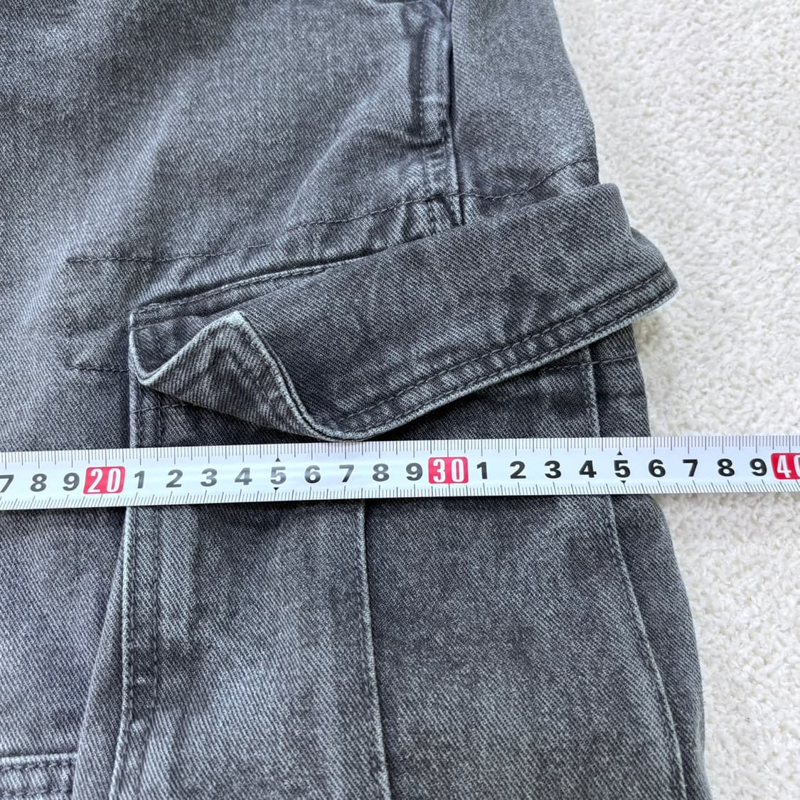 34 무신사스탠다드 카고 와이드 팬츠 0310E 상품이미지7