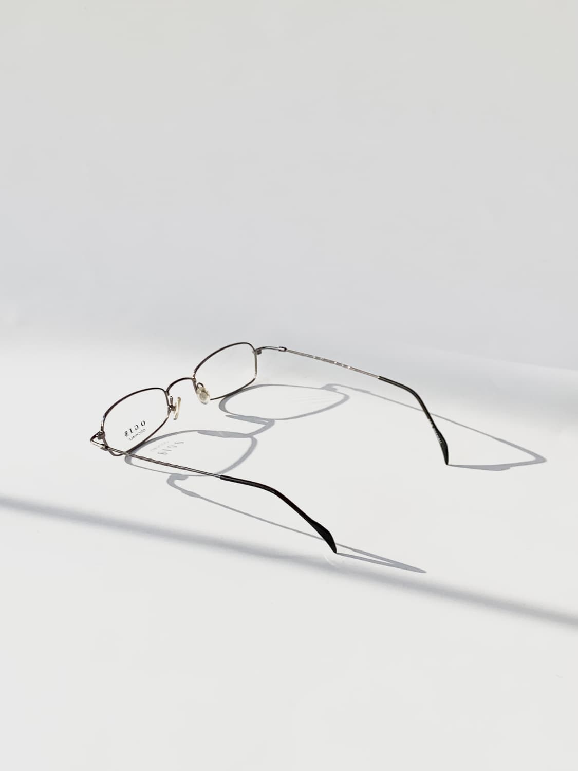 [픽키-421] OGIS 스틸 스퀘어 메탈 안경 미니멀 클래식 초경량 상품이미지5