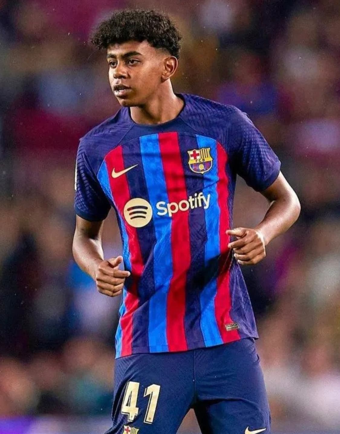 22-23시즌 바르샤 홈 리그패치 라민 야말 유니폼 M 상품이미지7