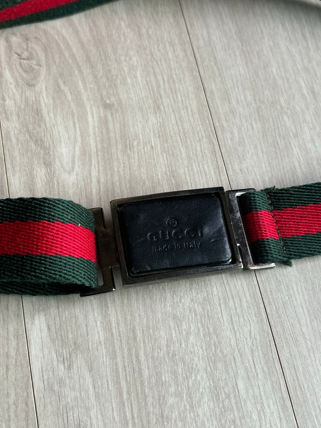 구찌 웹 스트랩 벨트 (Green/Red) 상품이미지2