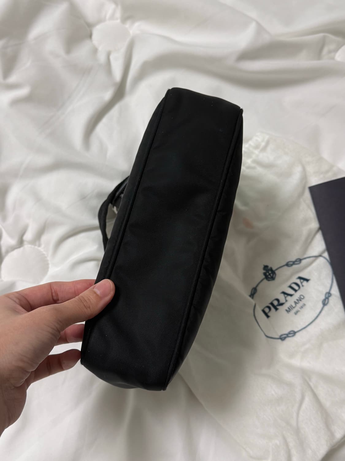 프라다 미니 호보백 나일론 상품이미지5