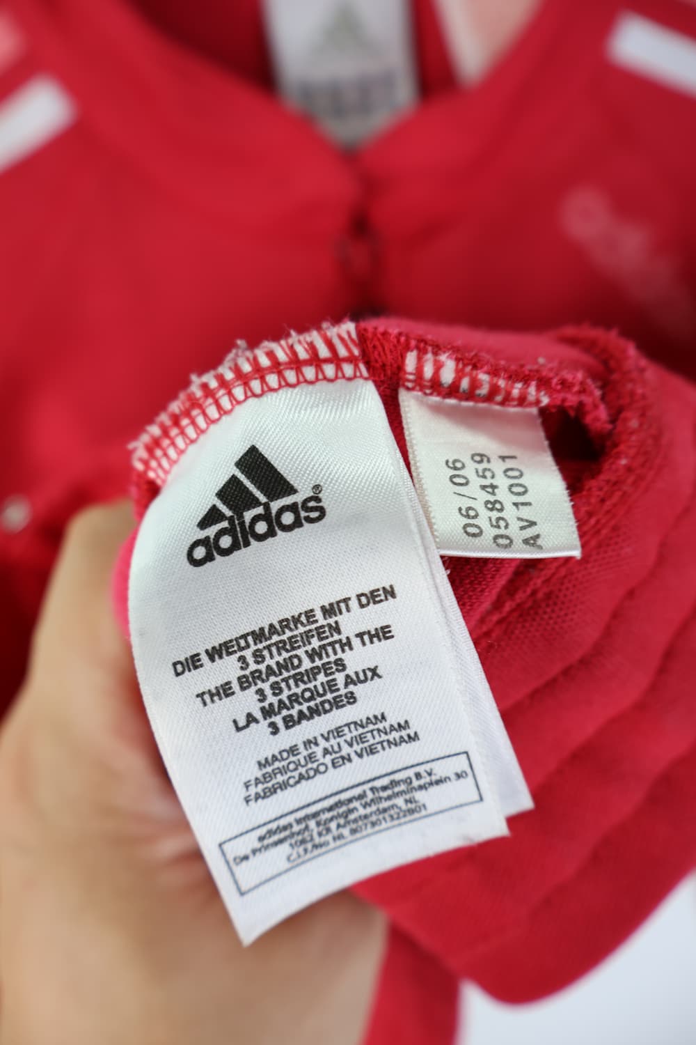 Adidas kitsch red pink jacket 상품이미지7