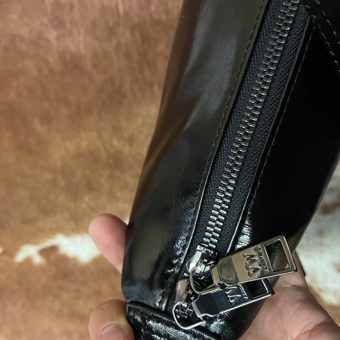 배라왕 소가죽 백 상품이미지7