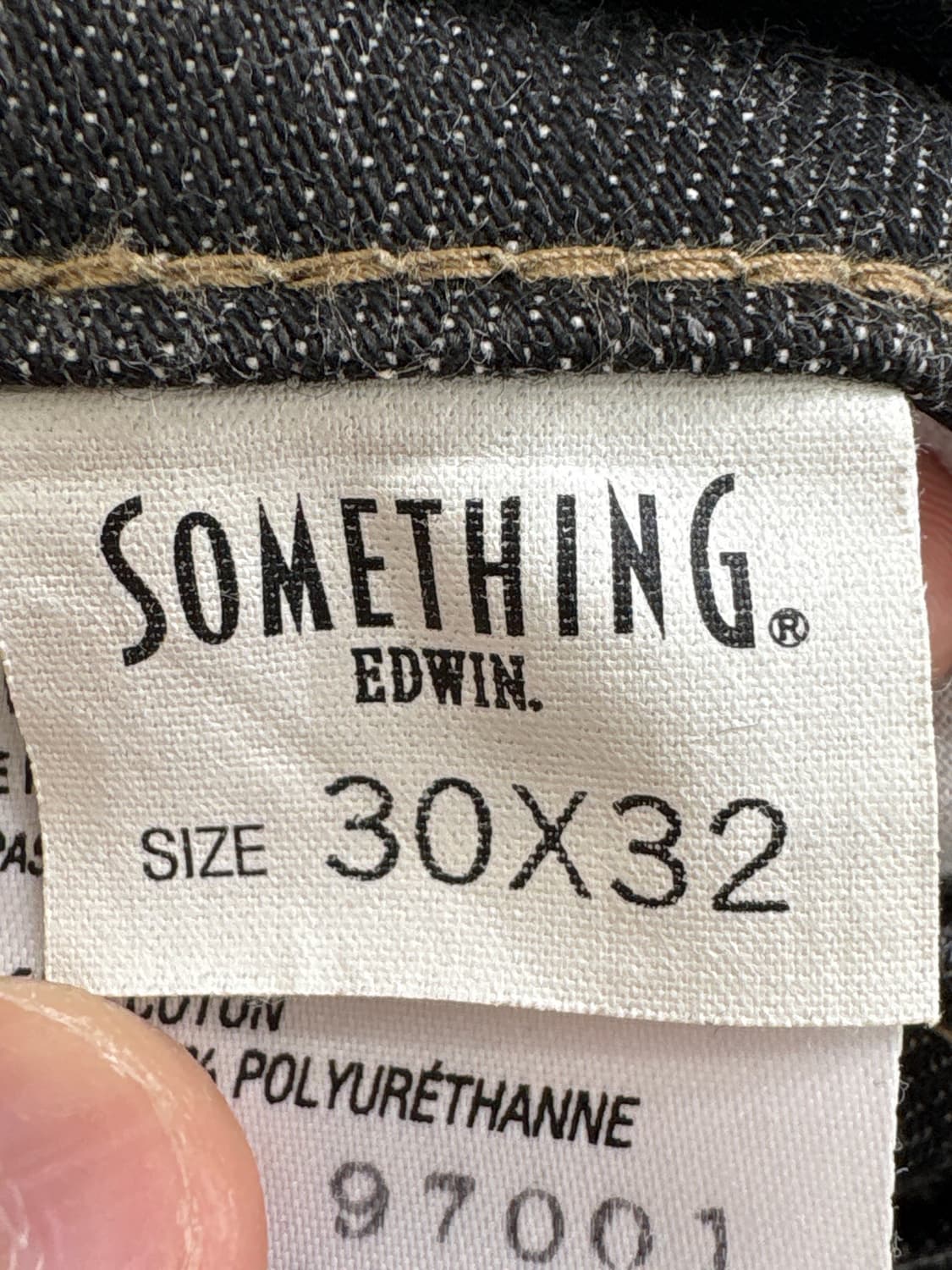 SOMETHING (Made in Japan) 데님팬츠 상품이미지7