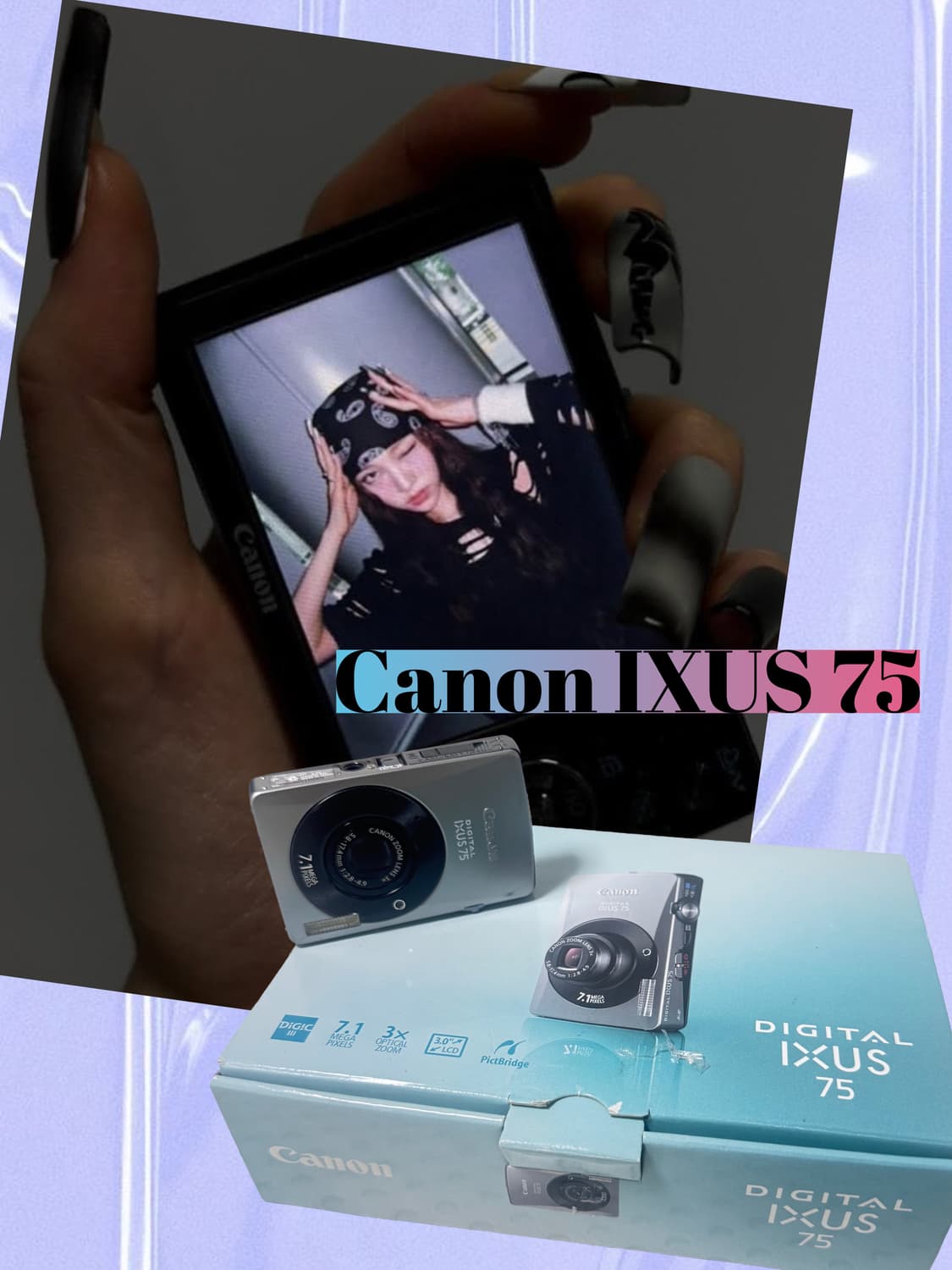 (예약중) 캐논 익서스 75 풀박 / IXUS 75 상품이미지1