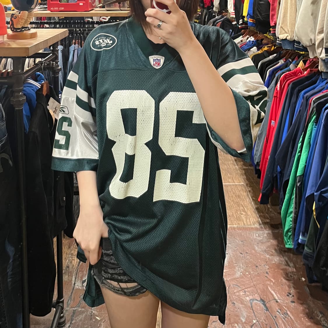 [HI] 리복 NFL 뉴욕 제츠 커티스 마틴 저지 상품이미지1