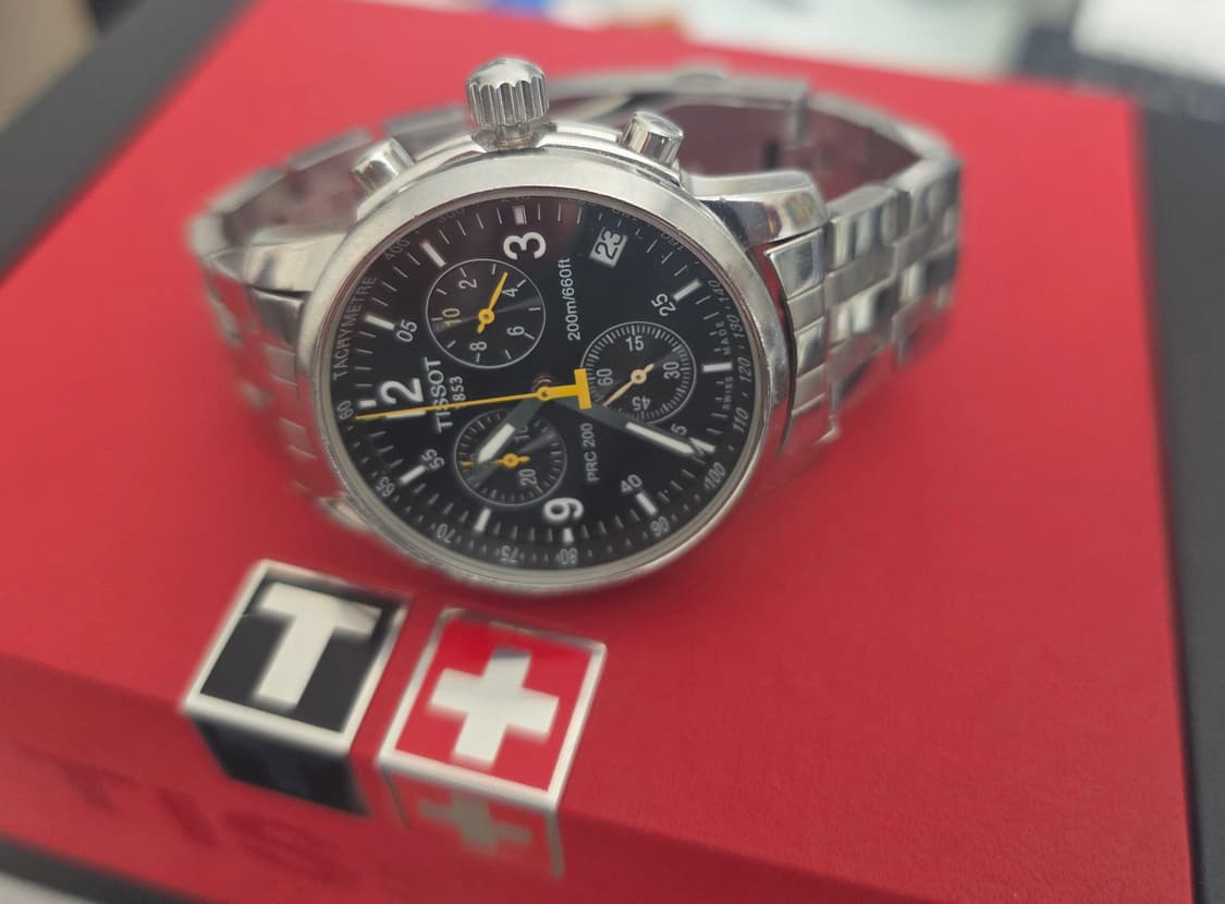 티쏘 (TISSOT) PRC200 검판 메탈 T17.1.586.32 시계 상품이미지9