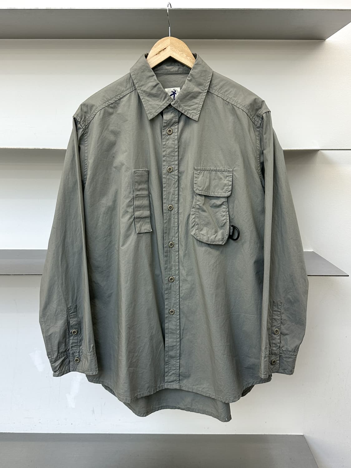 이세이미야케 하이 스포팅 기어 90s 매거진 포켓 오버 셔츠 상품이미지1