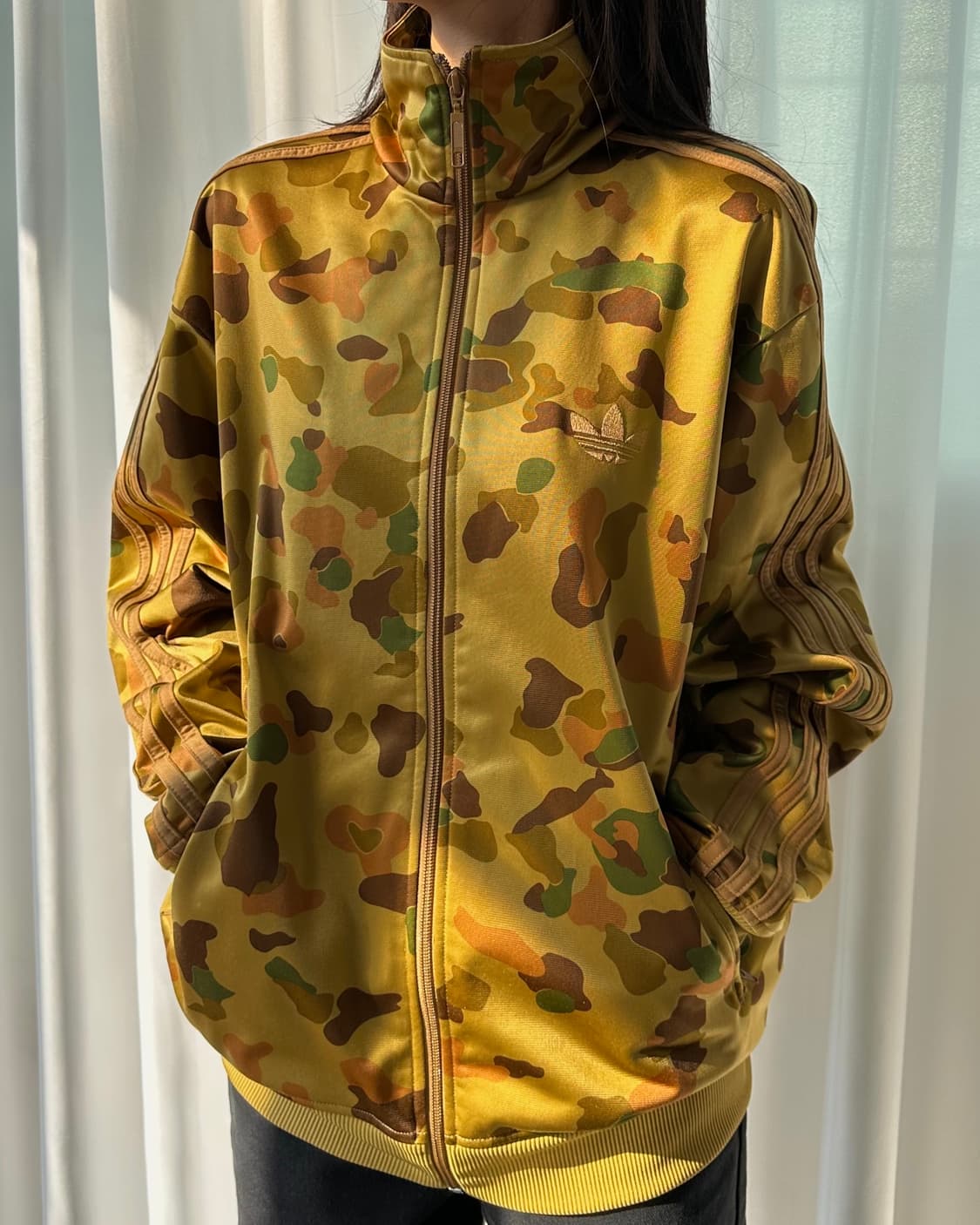 [XL]아디다스 구형 파이어버드 카모플라쥬 트랙탑 져지 상품이미지1