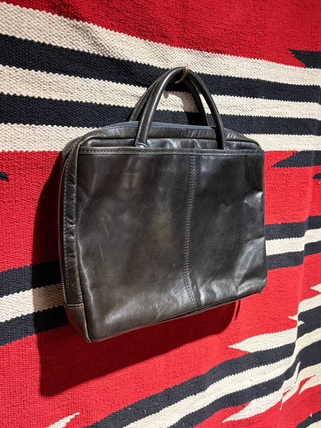 Leather briefcase bag / 가죽 서류 가방 , 토트백 상품이미지3