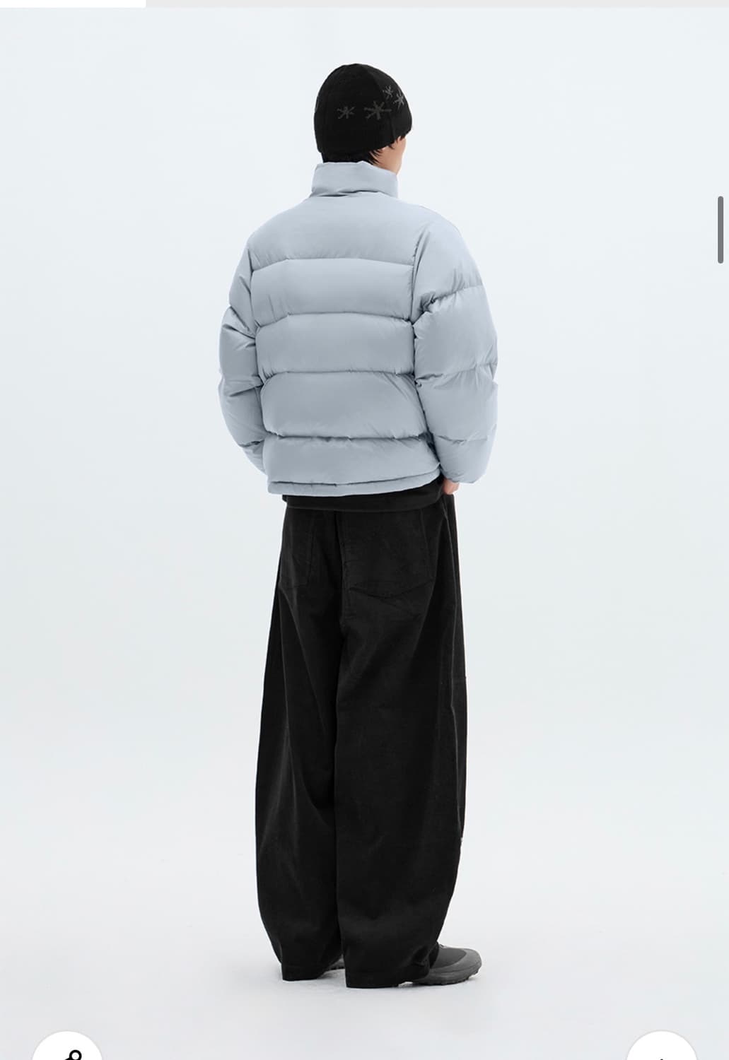 (새상품)(L) 필루미네이트 RDS 아크 덕 다운 패딩 GREY 판매 상품이미지8