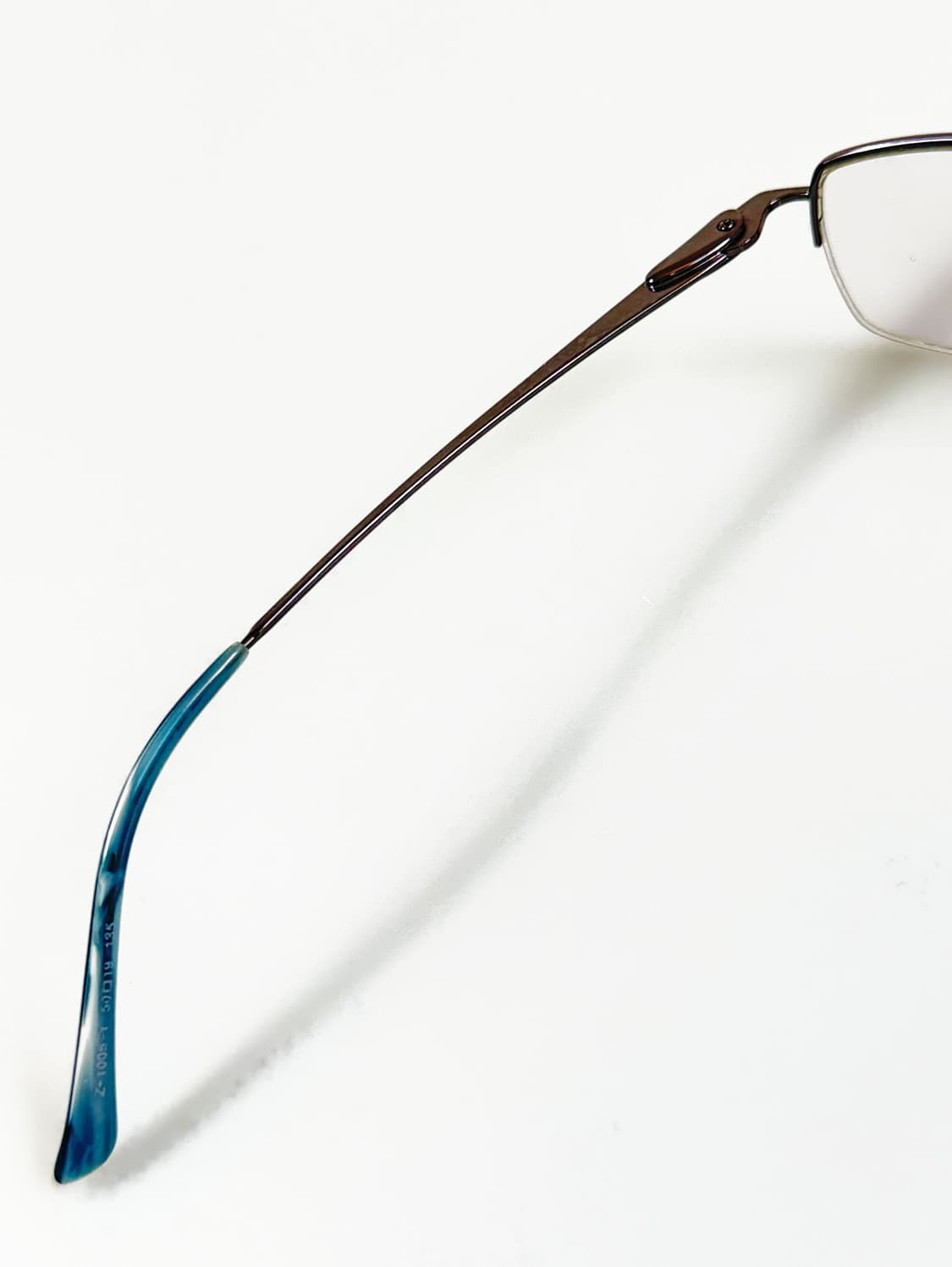 ZIGO 반무테 스퀘어 메탈 프레임 빈티지 안경 상품이미지7