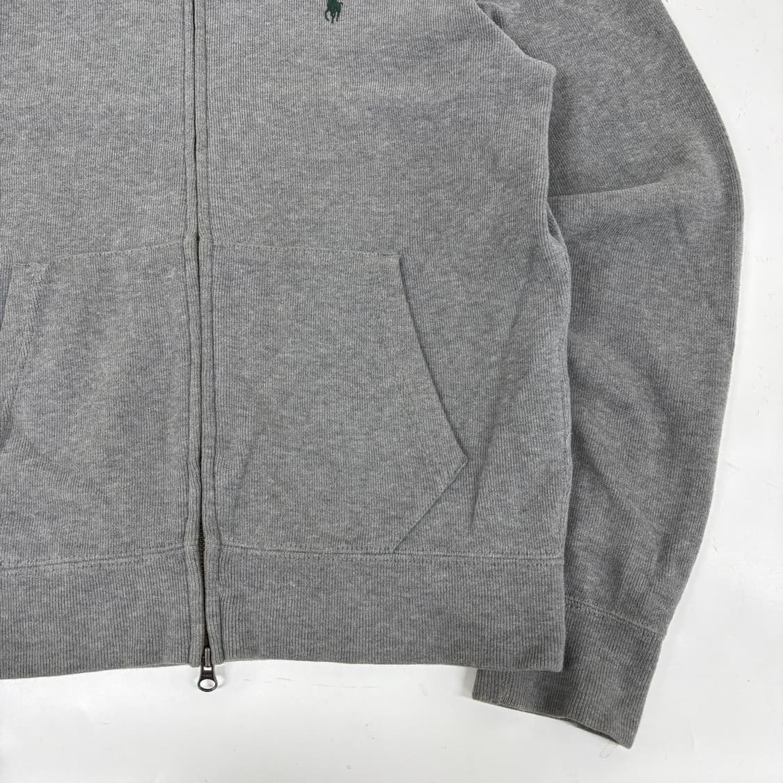 폴로 코튼니트 후드집업 상품이미지5