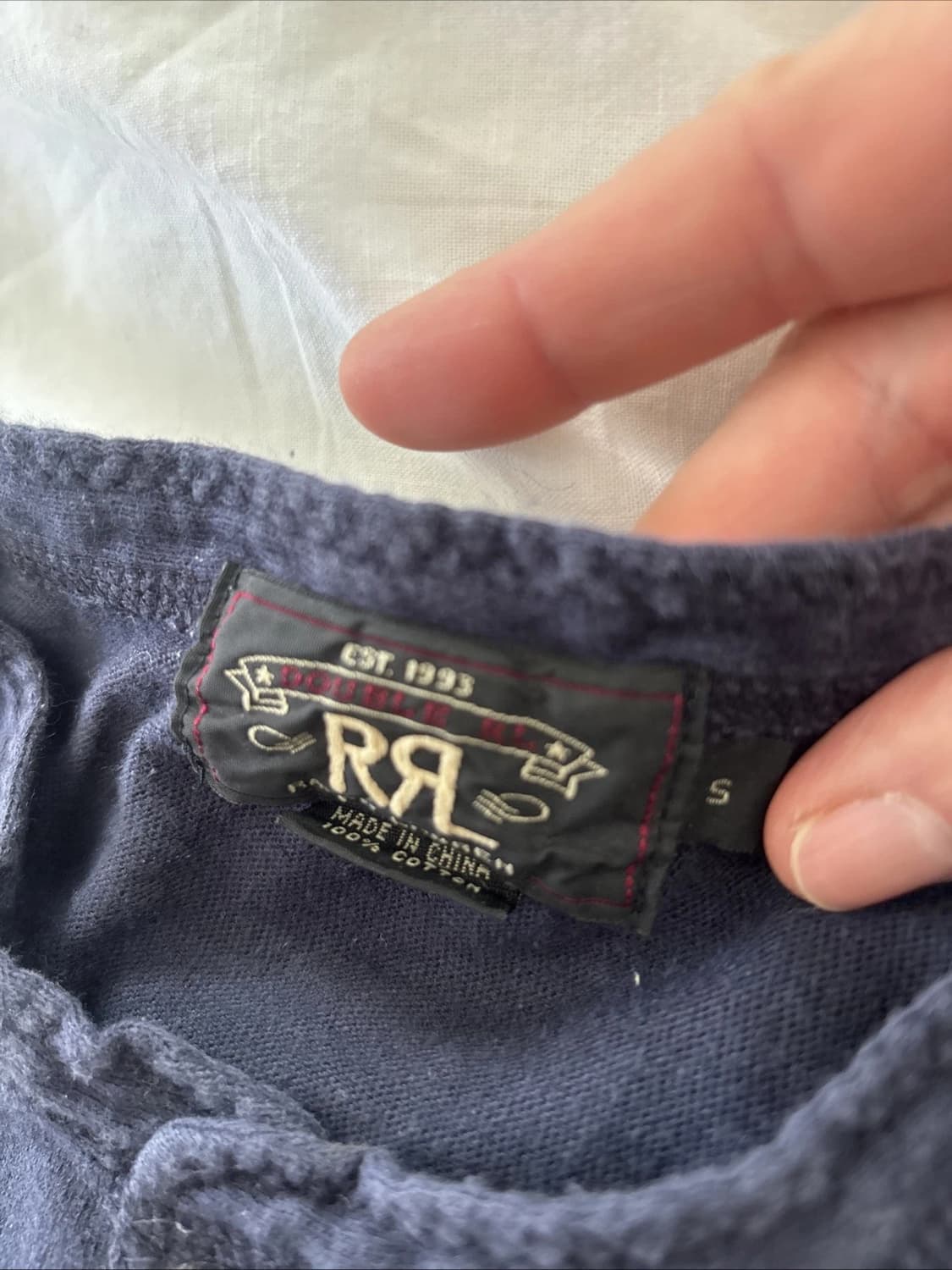 더블 알엘 헨리 셔츠 상품이미지2