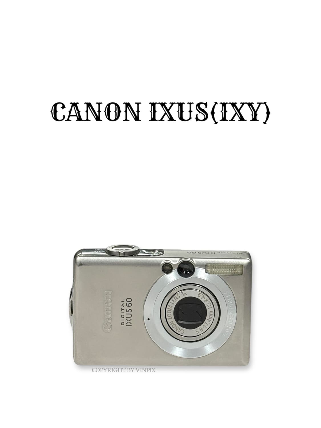 캐논 익서스 ixus 60(ixy 70) 빈티지 디지털 카메라 디카 상품이미지1