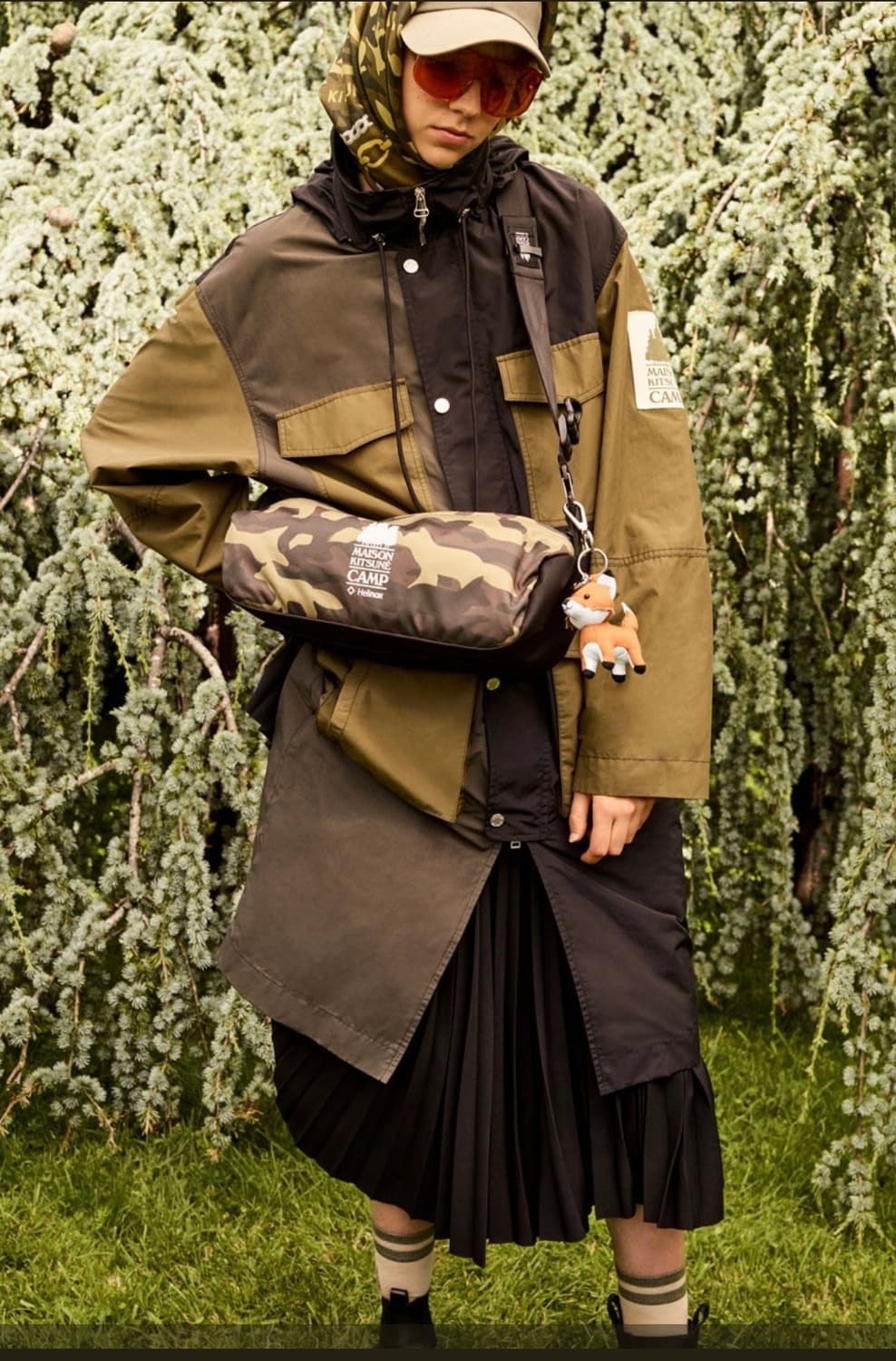 메종키츠네 캠프 야상 상품이미지7