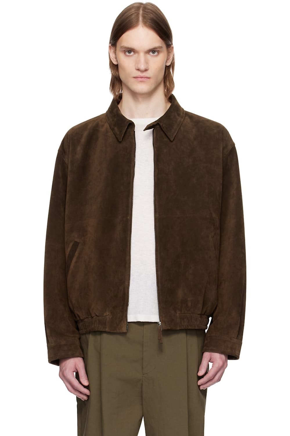 25ss 더로우 로난 ronan 브라운 우드 38사이즈 상품이미지1