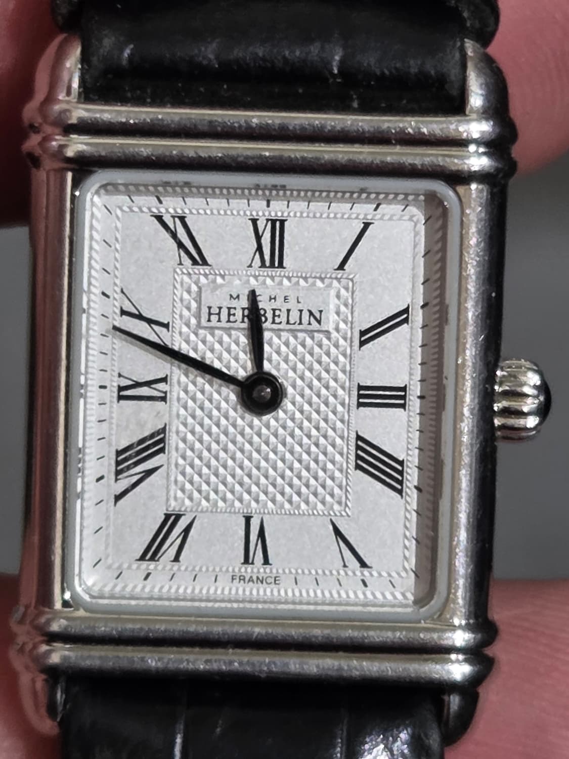 미쉘에블랑 여성 가죽 시계 블랙 상품이미지6