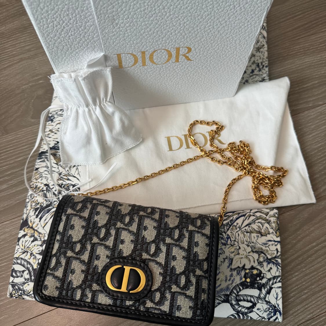 디올 오블리크 몽테인 나노 파우치 크로스백 상품이미지8