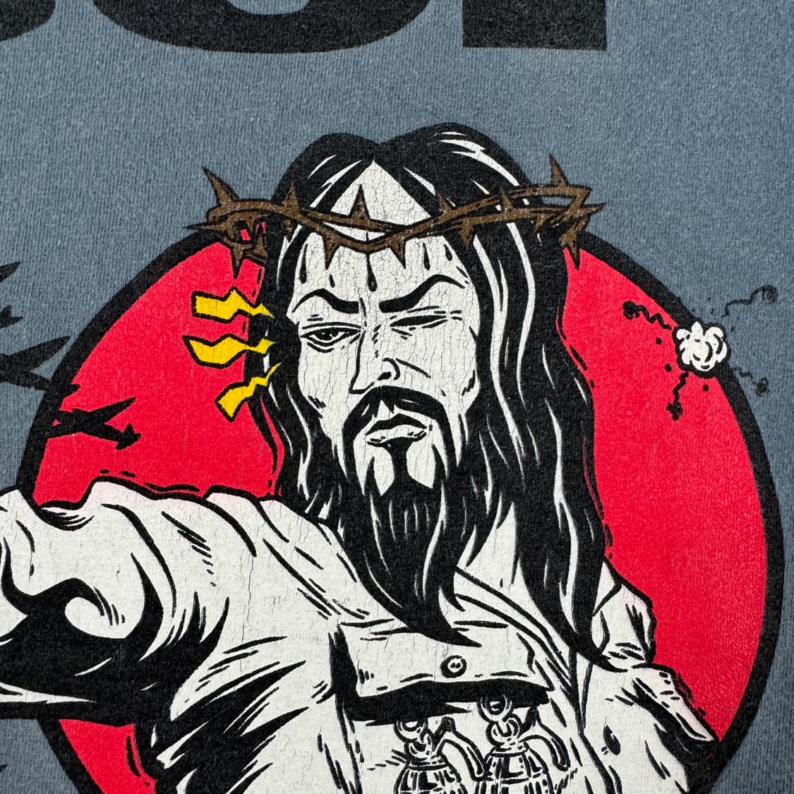 빈티지 90s 퓨엘 Fuel Jesus or a Gun 밴드 티셔츠 상품이미지6