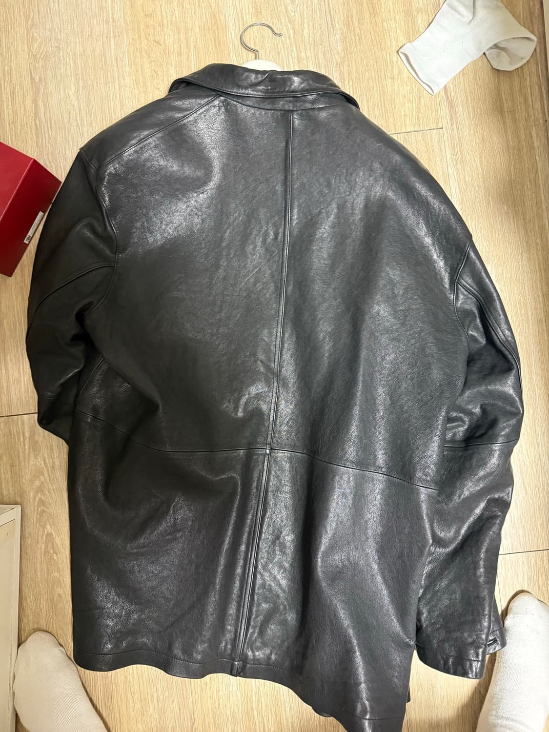 [L] 유스 워시드레더 25SS 상품이미지3