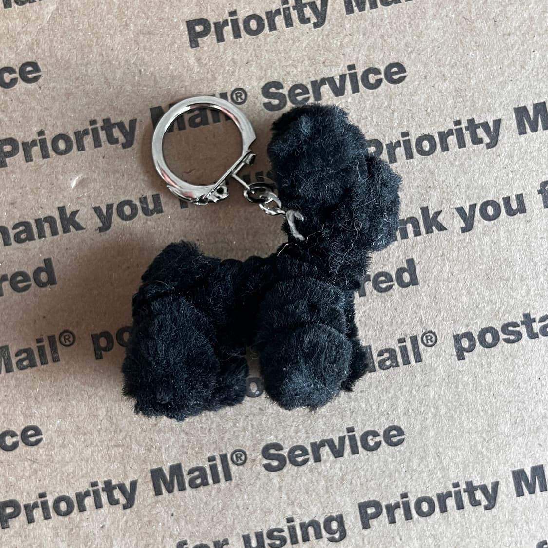 90s vtg Black Poodle Keyring 상품이미지1