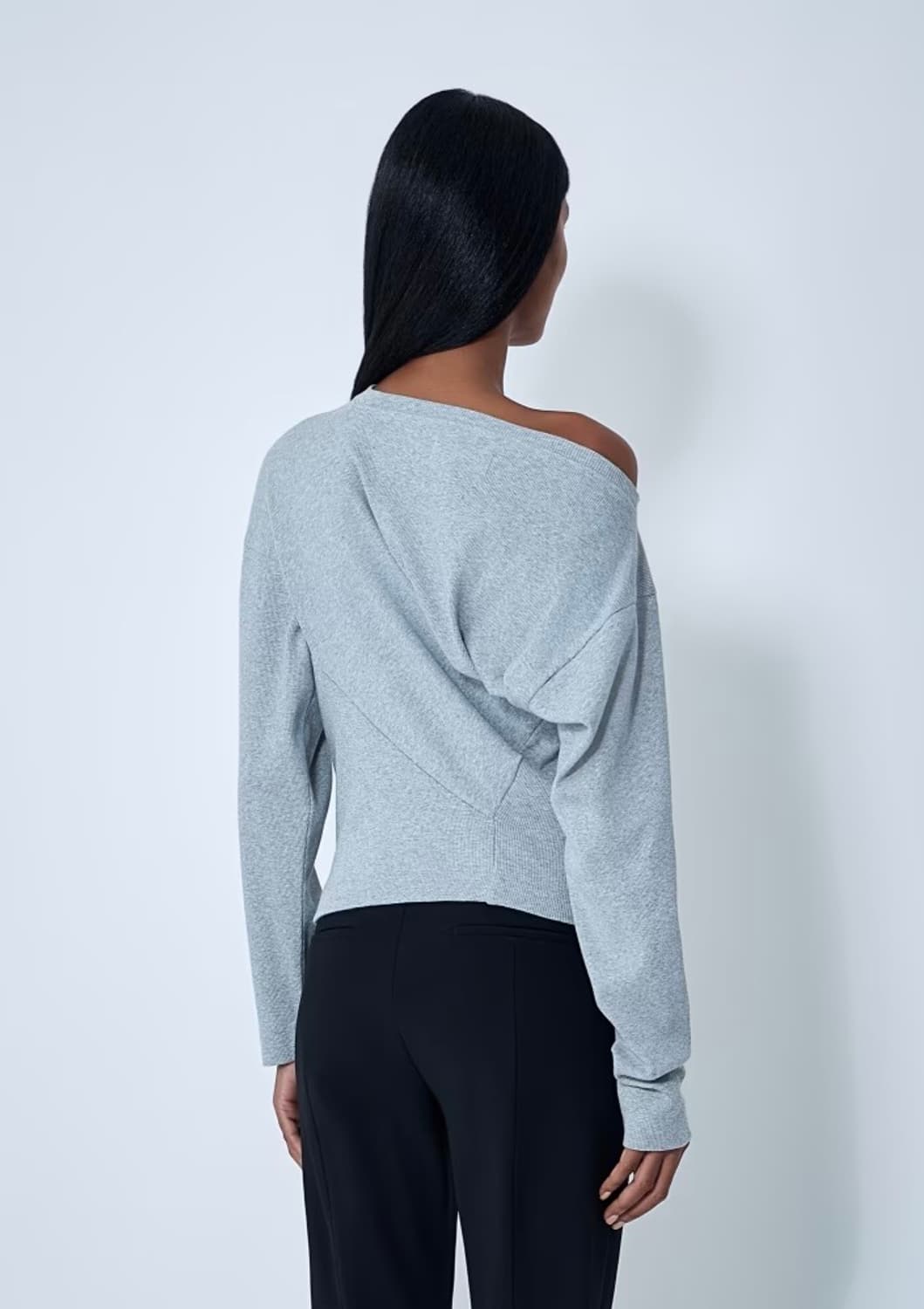 [XS,S,M,L]비비안웨스트우드 25fw 헤보 탑/그레이 상품이미지4