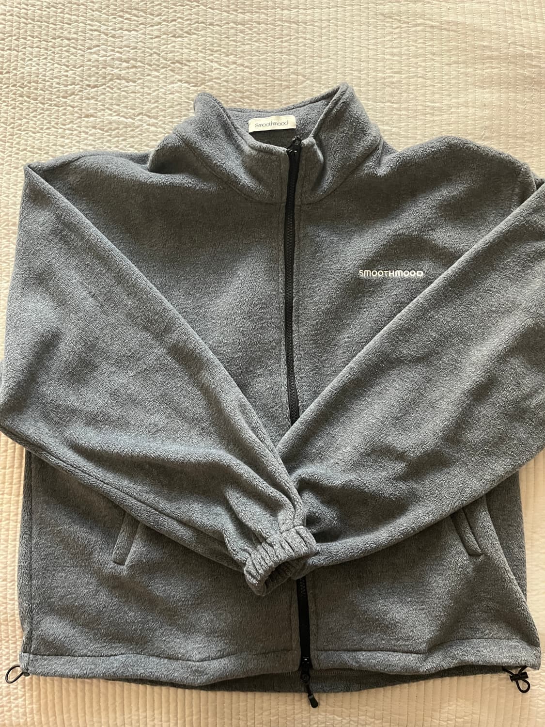 스무스무드 플리스 점퍼 그레이 상품이미지1
