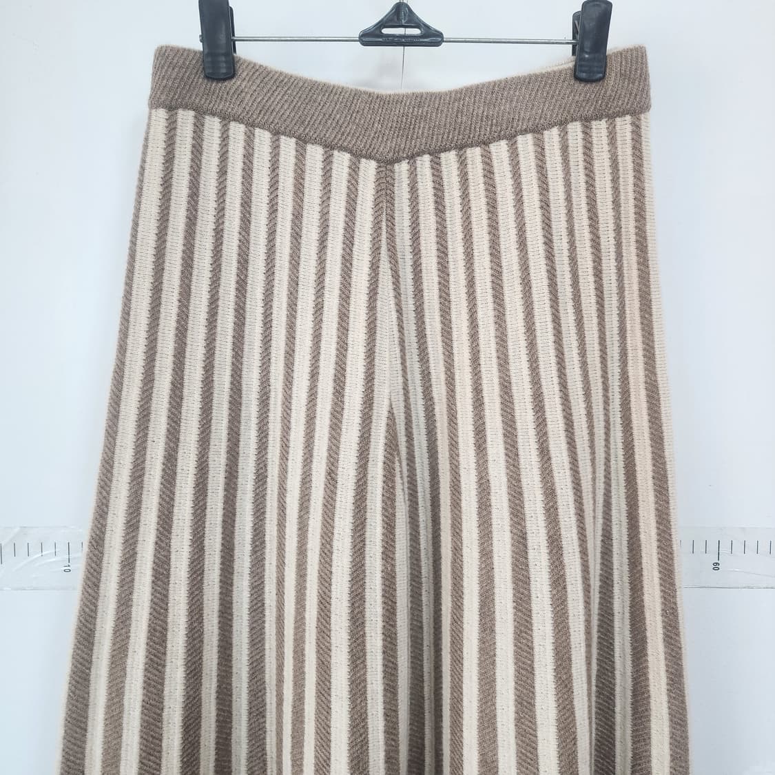 돌체비타 스트라이프 니트 롱 스커트 상품이미지2