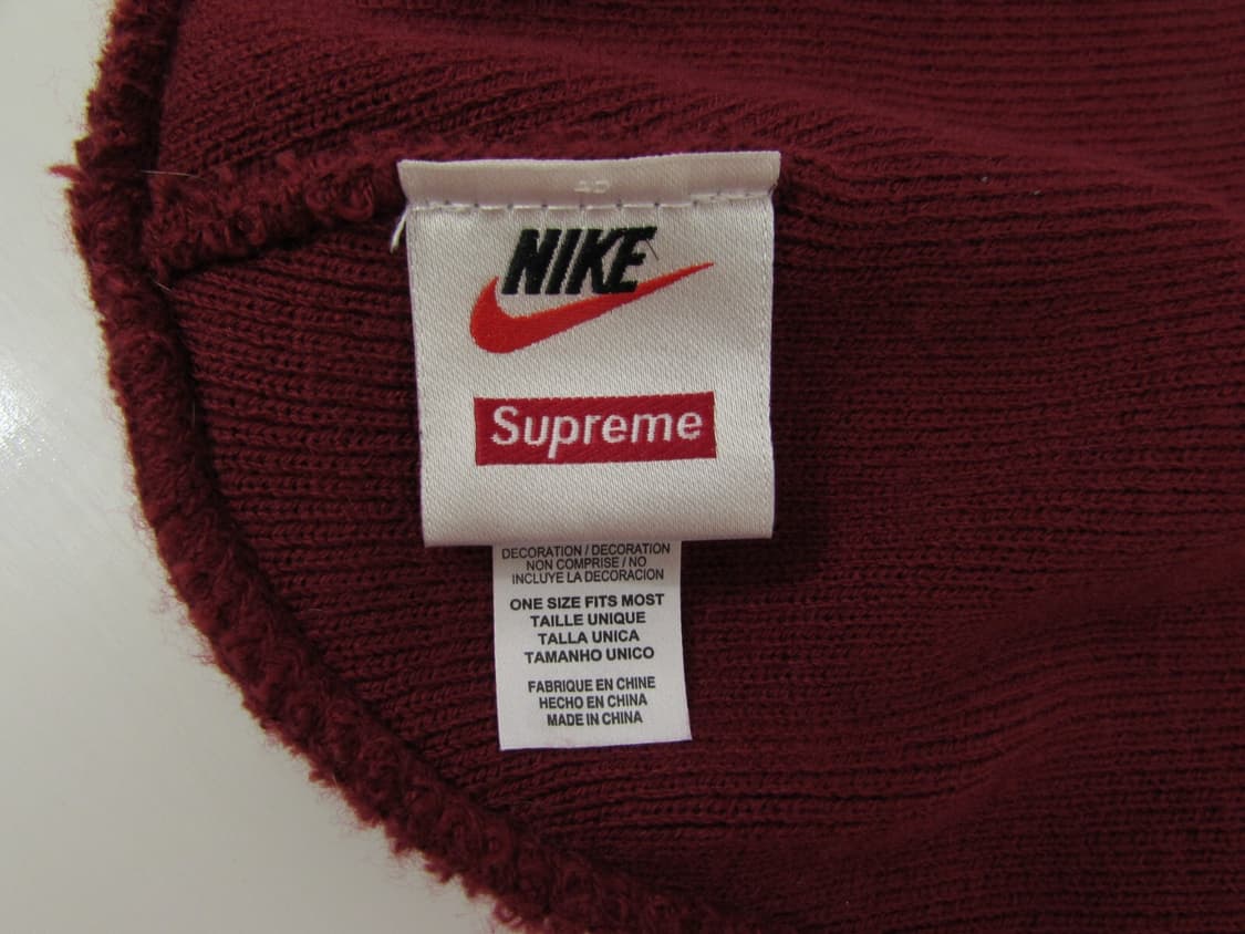 슈프림 × 나이키 빅 로고 비니 상품이미지7