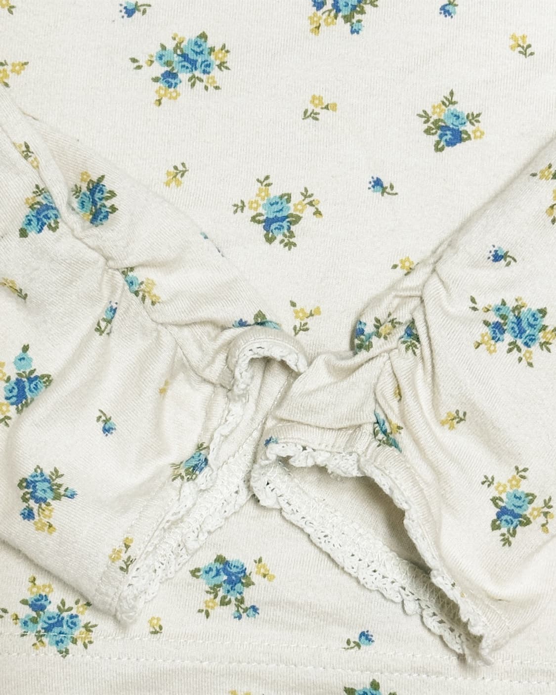 하구미 플라워 패턴 목폴라 상품이미지3