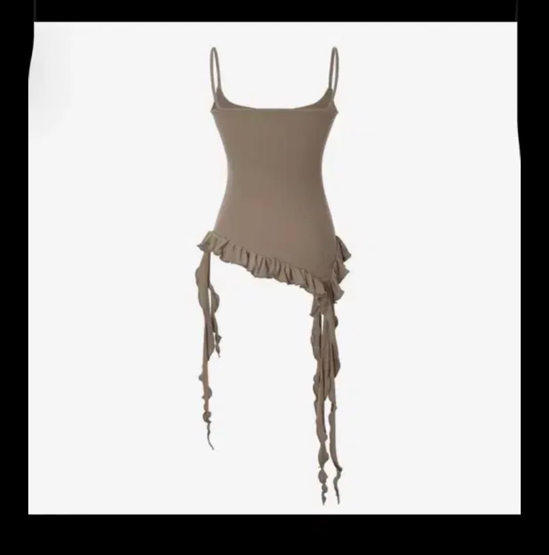 카키포인트 슬리브리스 브라운 레이어드 상품이미지2