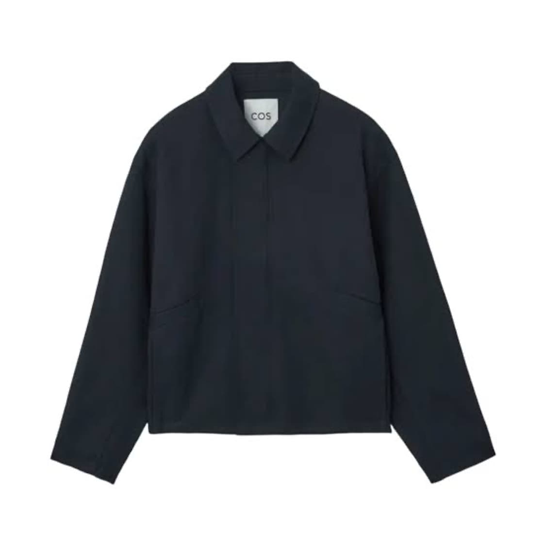 Cos Twill Utility Bomber Jacket Navy 상품이미지1