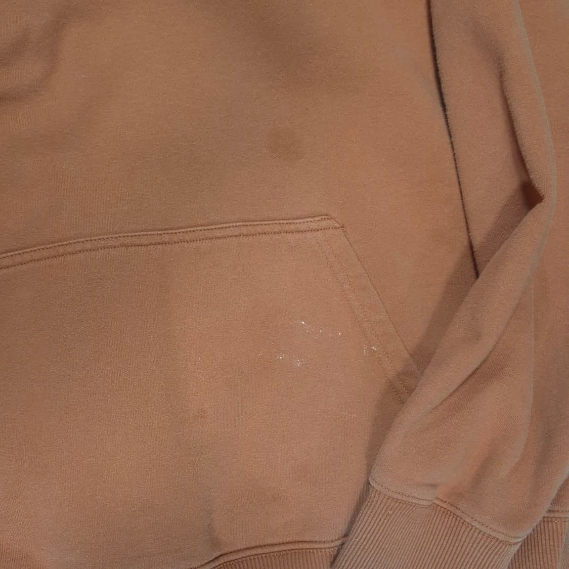 스투시 로고 오렌지 후드티 M 상품이미지6