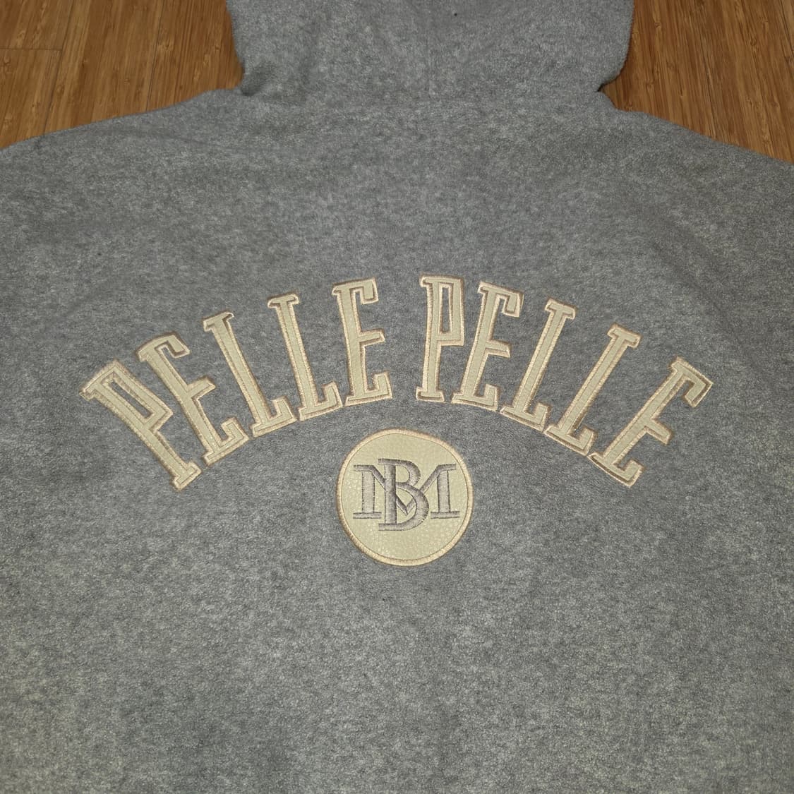 PELLE PELLE 펠레펠레 빅로고 플리스 후드 집업 (실2XL) 상품이미지3