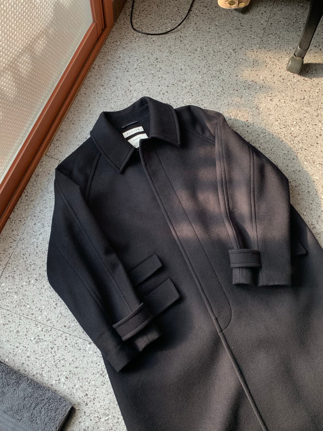 비슬로우 발마칸 코트 s 네이비 상품이미지3