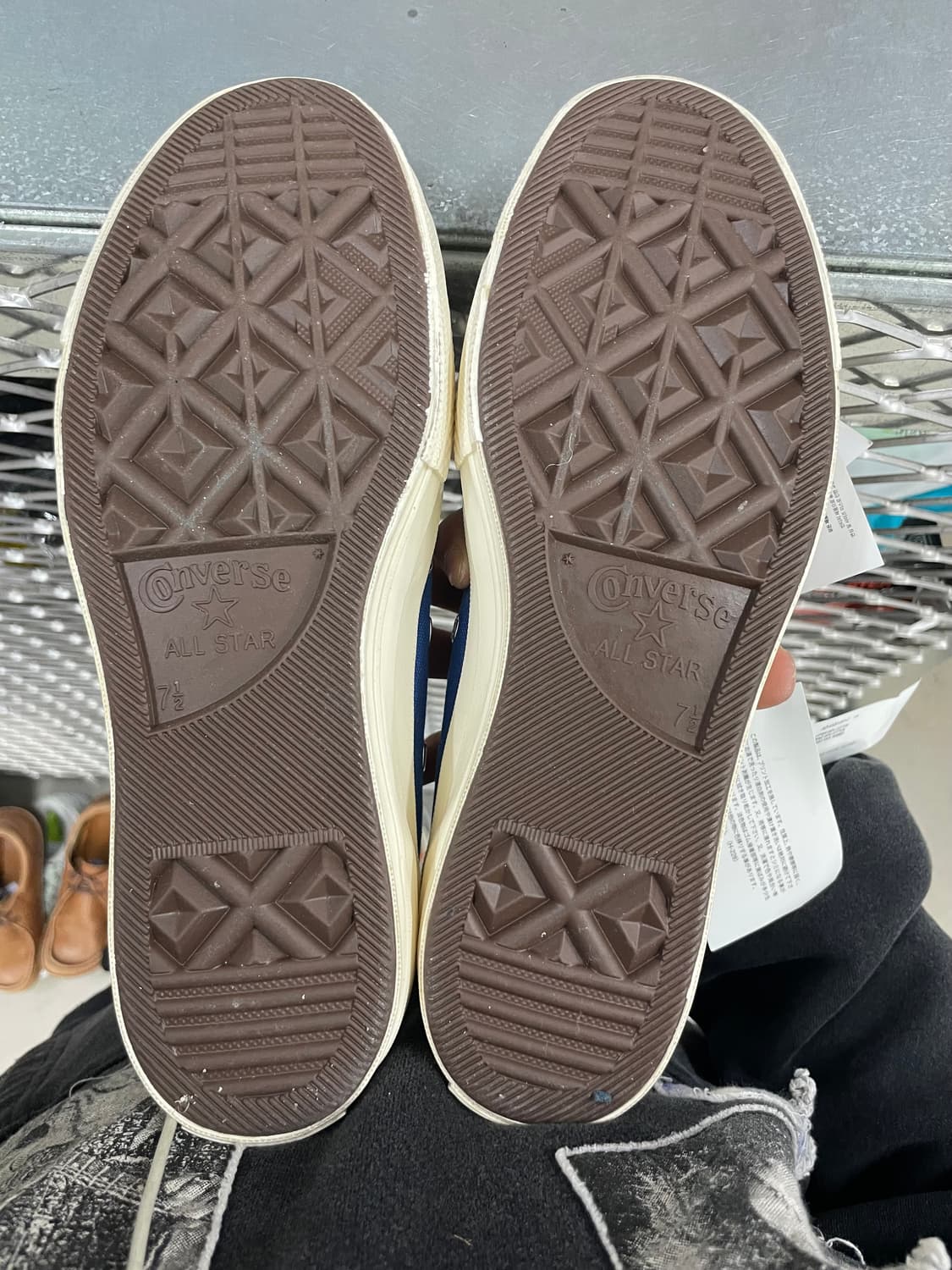 컨버스x꼼데 블루 하이 260mm (박스x)(gr-4613) 상품이미지6