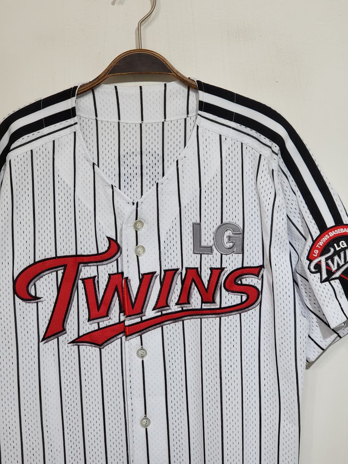 (XL) 엘지트윈스 야구져지 반팔 LG 이유섭 마킹 유니폼  상품이미지2