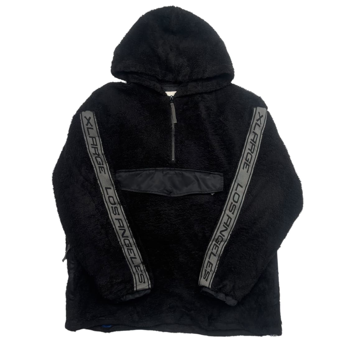XLARGE 엑스라지 사이드라인 블랙 플리스 아노락 XL 상품이미지1