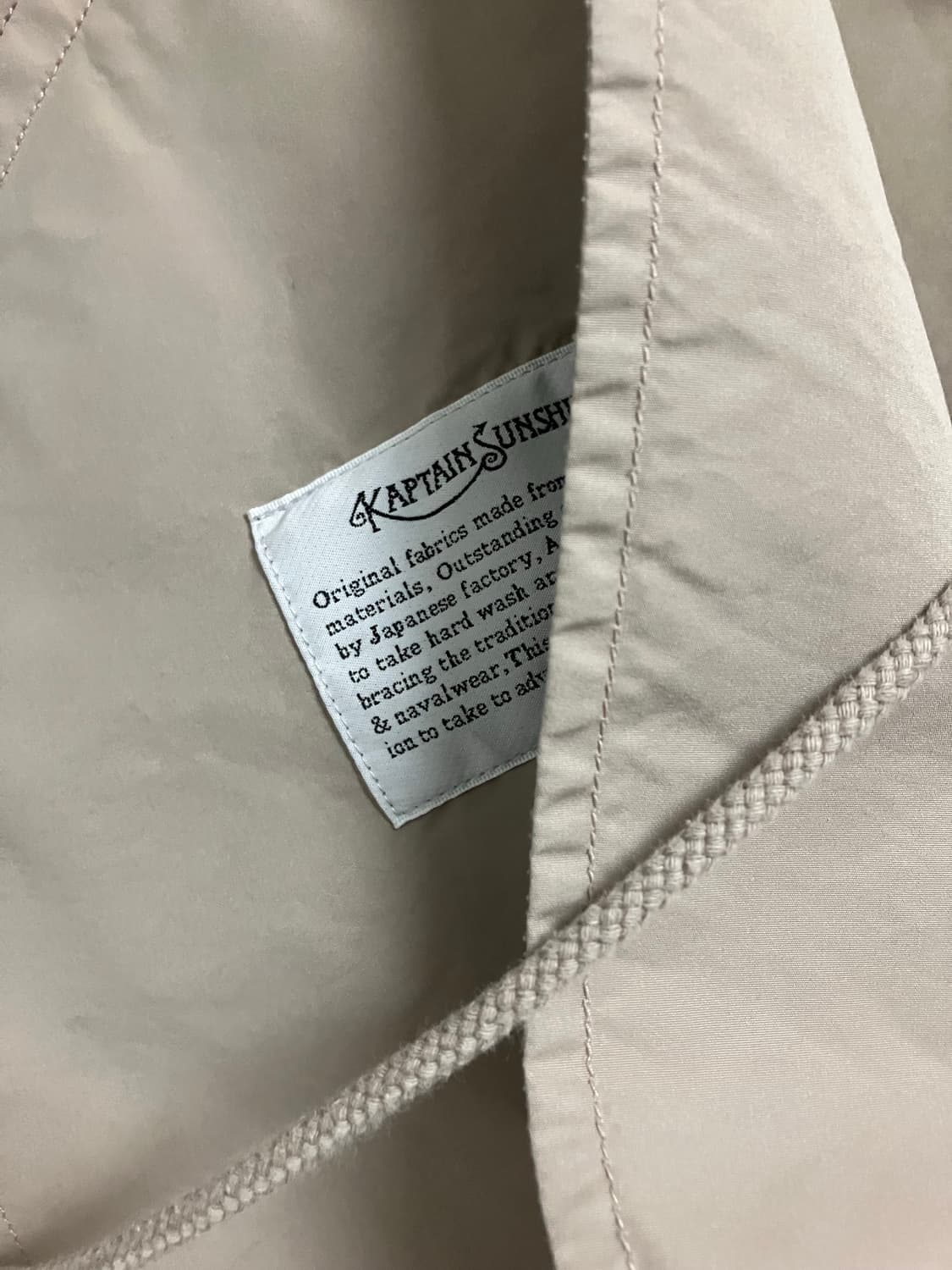 캡틴선샤인 mil coat 38 상품이미지5