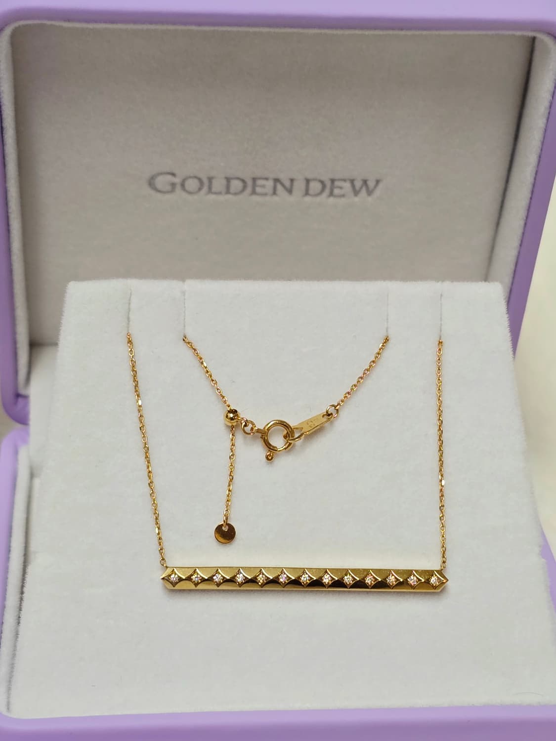 골든듀 아스테리아1 다이아목걸이 상품이미지1
