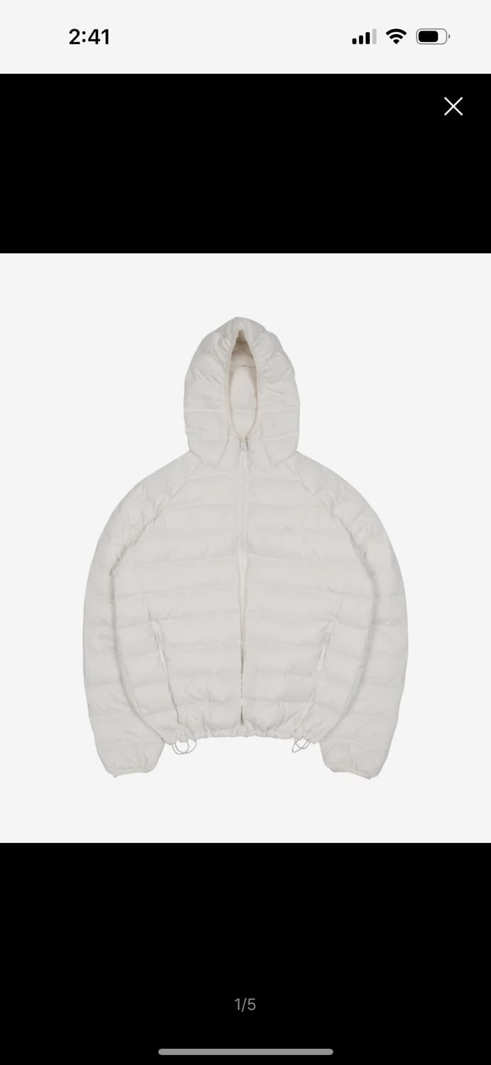 더콜디스트모먼트 푸퍼 자켓 TCM mini logo raglan ligh 상품이미지1