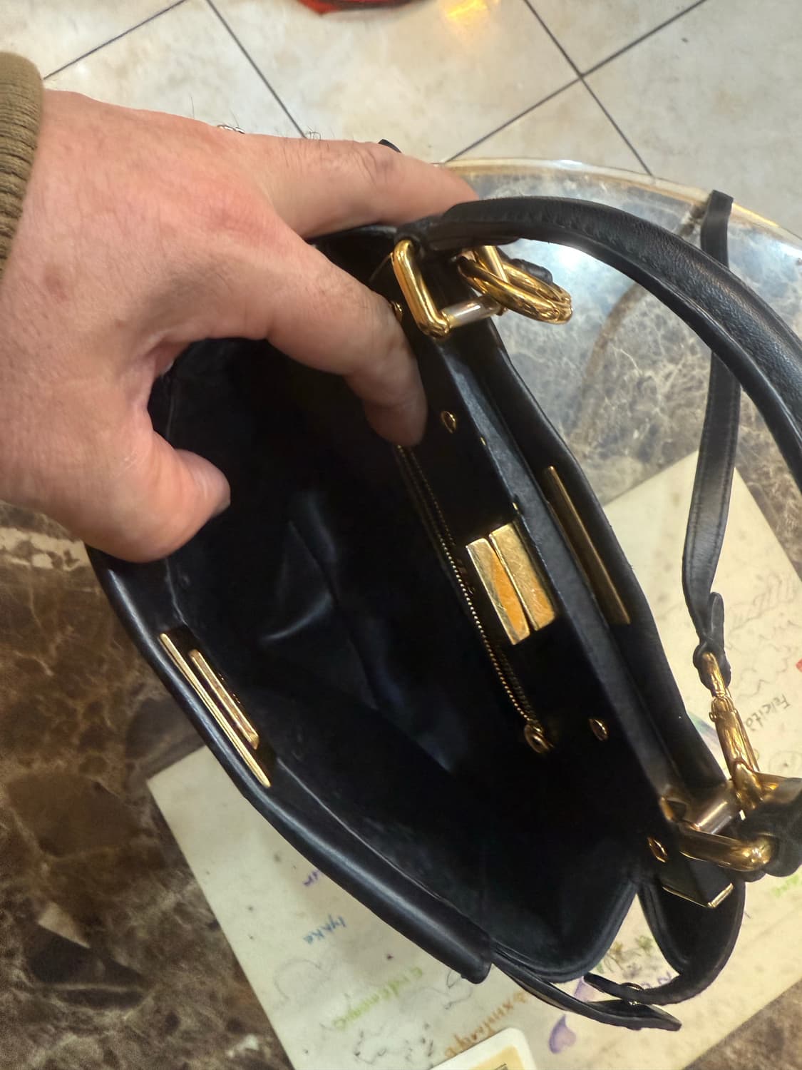 정품 페니 피카부 미니 2way백 팝니다 상품이미지6