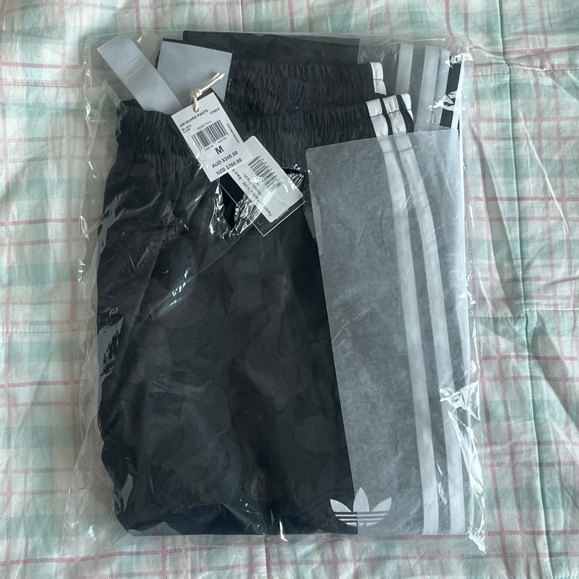 아디다스 베이프 자카드 팬츠 블랙 L adidas bape 상품이미지2