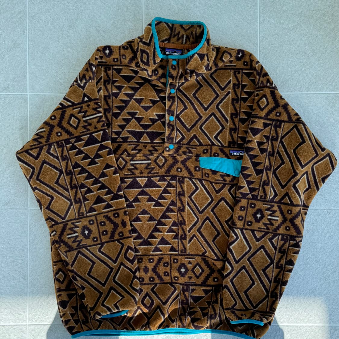 파타고니아 신칠라 아즈텍 브라운 XL 상품이미지1