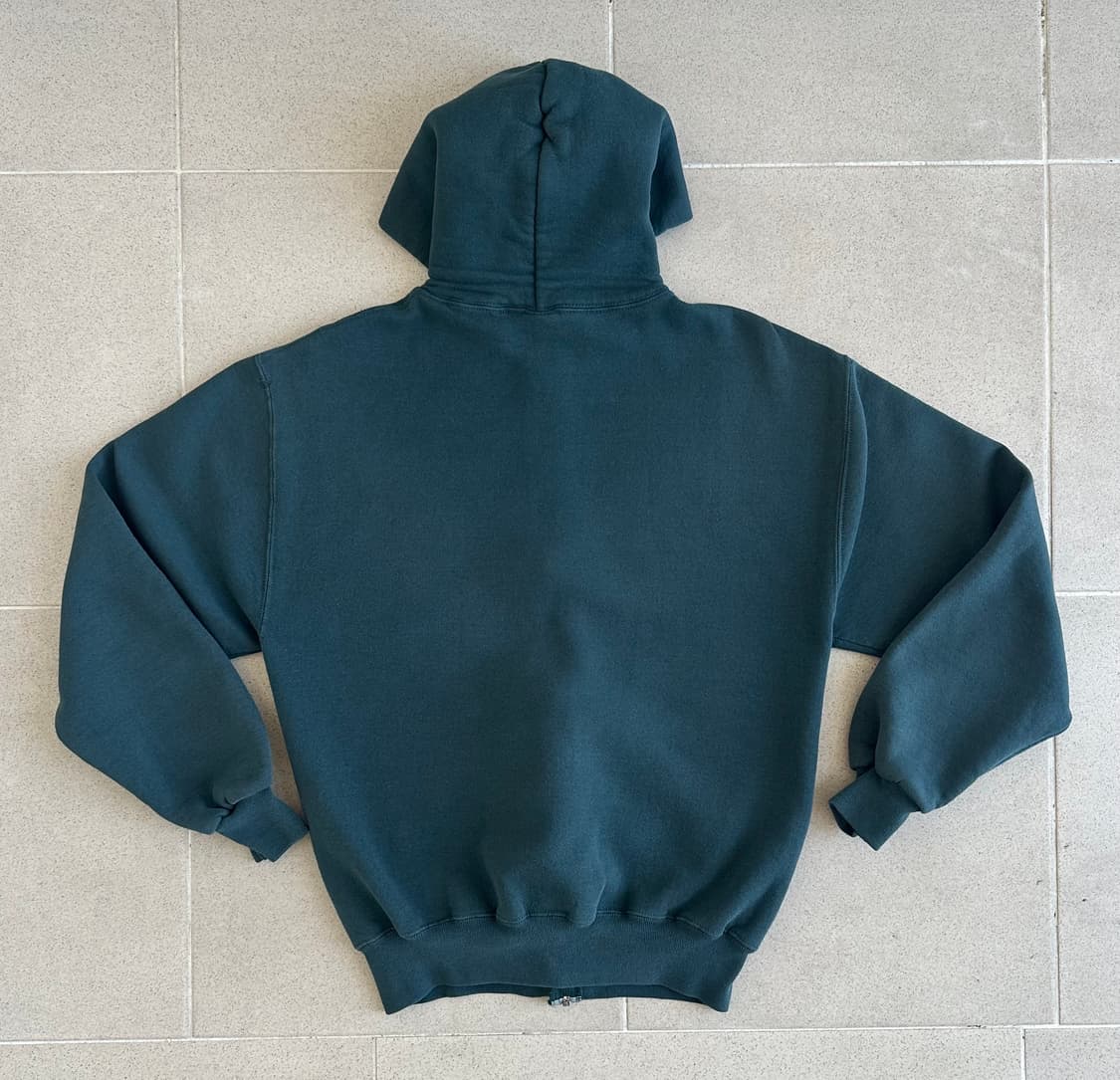 90s 빈티지 러셀 후드집업 M USA 상품이미지2