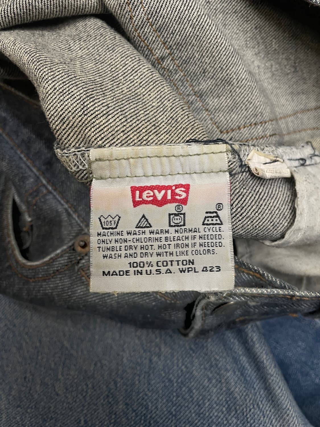 [우먼 30] 90s 리바이스 512 USA made 슬림 스트레이트  상품이미지2