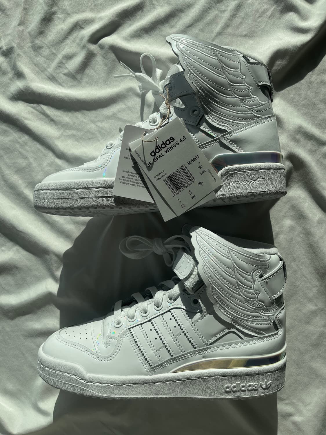 (새상품) 아디다스 제레미스캇 오팔 윙스 4.0 화이트 상품이미지2